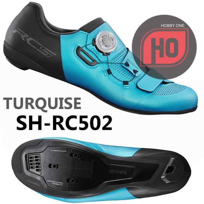 SHIMANO RC5W SH-RC502 WOMEN TURQUOISE - Sepatu Cleat Road Bike