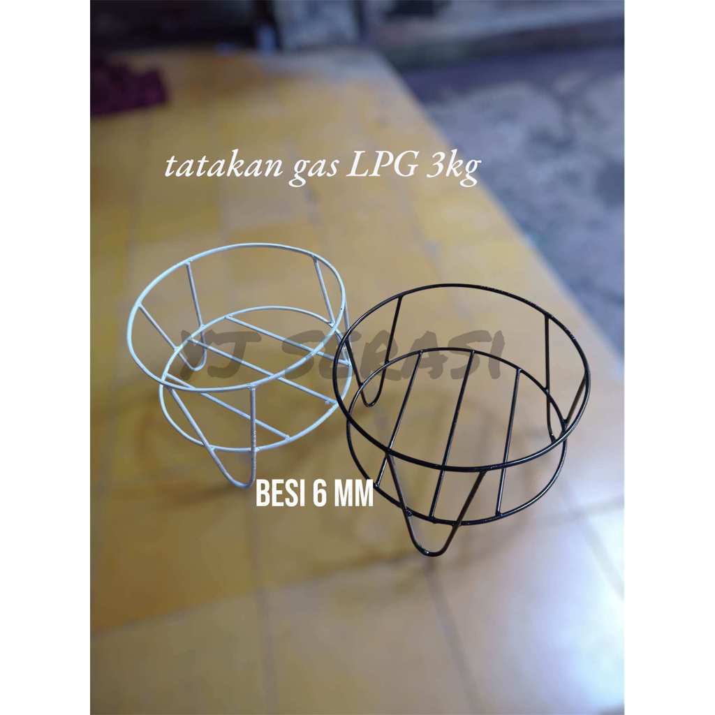 Dudukan Gas Lpg 3Kg Tatakan Gas Lpg 3Kg Besi Kokoh