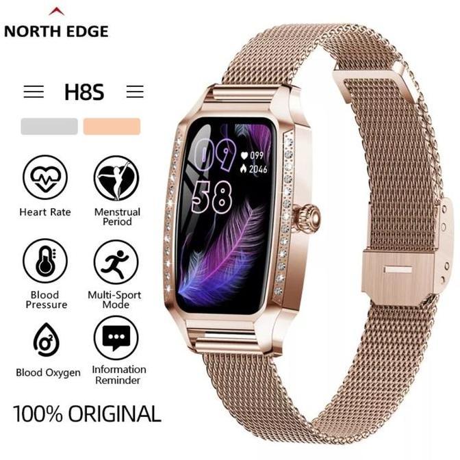 Ready  NORTH EDGE Jam Tangan Wanita Prediksi Cerdas Periode Menstruasi Wanita