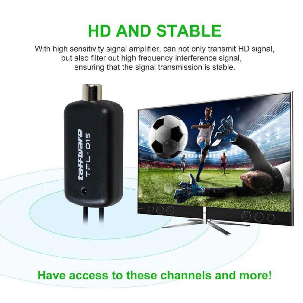 KAMPOENGREADY BOOSTER TV TAFFWARE D15 / D25 PENGUAT SINYAL ANTENA D-15 UNIVERSAL ANTEN TELEVISI AMPL