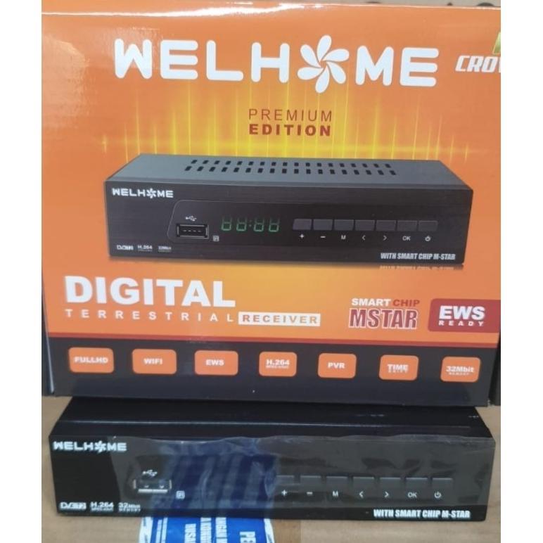 VELZASHOP SET TOP BOX WELHOME SET TOP BOX DVB T2 MSTAR 01 02 03 DVBT2 HEMAT