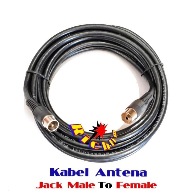SHOVEEACATALOG KABEL LOOP OUT ANTENA TV MALE TO FEMALE / KABEL ANTENA TV JUMPER/PARALEL ANTENA CEWEK