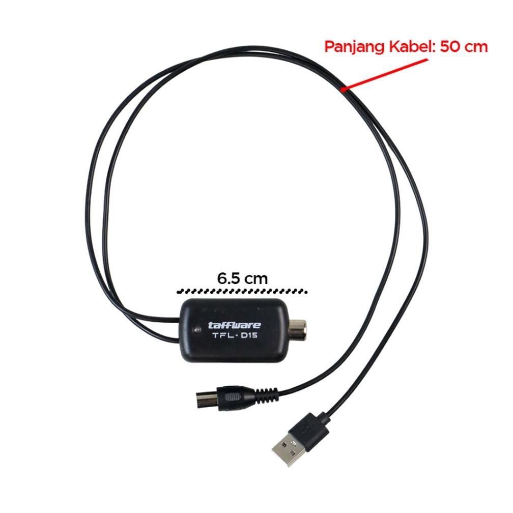 CALVIERA BOOSTER TV TAFFWARE D15 / D25 PENGUAT SINYAL ANTENA D-15 UNIVERSAL ANTEN TELEVISI AMPLIFIER