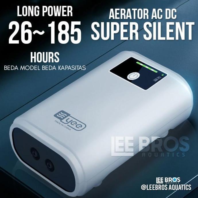 Pescare- Aerator Ac Dc Silent / Aerator Ac Dc 1 Satu 2 Dua Lobang Charge Cas