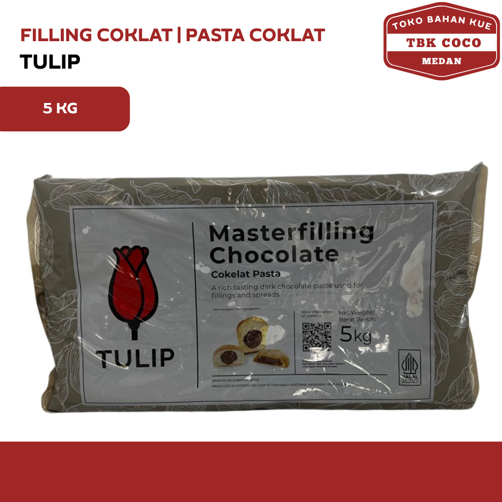 Tulip Filling Coklat 5kg Pasta Coklat