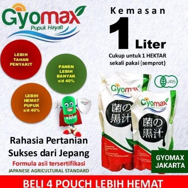 NEW PUPUK HAYATI GYOMAX 1 LITER ORI