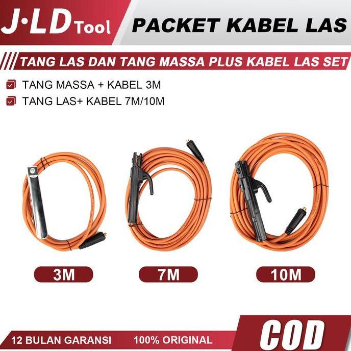 Tifarah_Jaelani - Jld Set Kabel Las Dengan Dudukan Elektroda Aluminium Berlapis Tembaga Dan Konektor