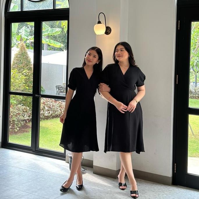 Daphne Dress / Korean Dress / Dress Big Size / Dress / Gaun / Dress Hijab / Dress Midi / Korean Midi