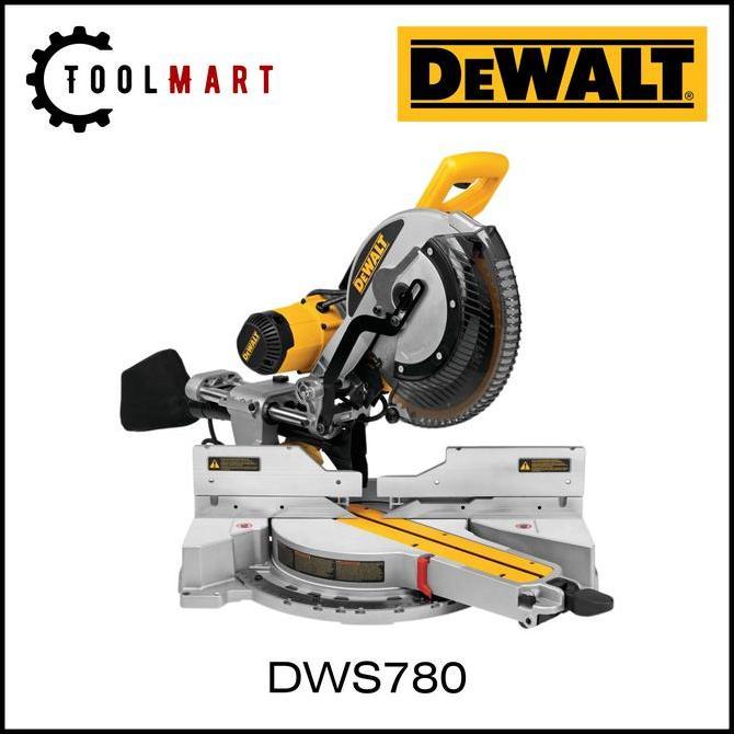 Murah Slide Miter Saw / Mesin Gergaji Mitre Sliding 12 Inch 305Mm Dewalt Dws 780 Dws780-Kr