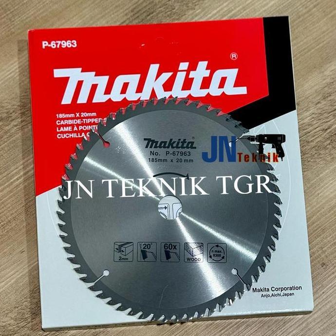 Promo Makita Mata Gergaji Potong Kayu 7" 60T Mata Circular Saw 7 Inch