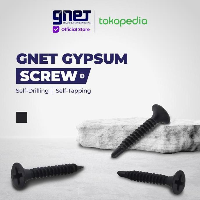 LVIKOM_ - GNET GYPSUM SCREW | SKRUP GIPSUM SELF DRILLING & DRYWALL