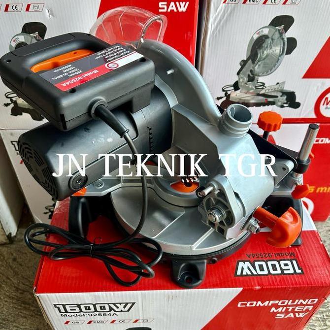Promo Mesin Potong Alumunium Miter Saw 10 Inch Men 92554A