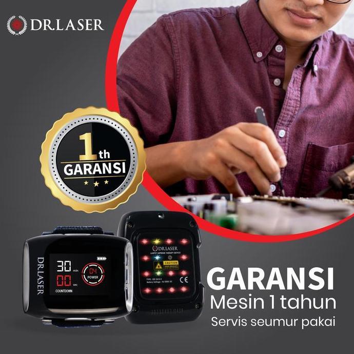Akbar_Saerun - Dr Laser Supreme Terapi Kesehatan Jam Tangan Praktis Multispot