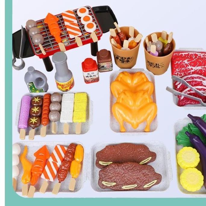 [TM888]Mainan  Anak BBQ Set Lengkap