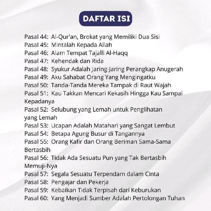 Original Buku Fihi Ma Fihi 71 Ceramah Rumi untuk Pendidikan Ruhani Rohani Karya Jalaluddin Rumi Jala