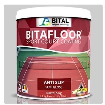 Bitafloor 5kg cat lantai warna base red