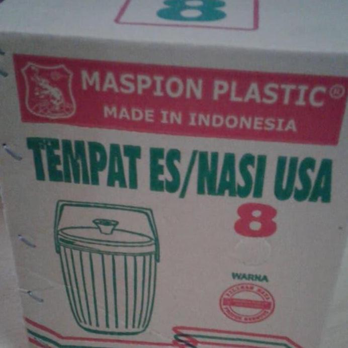 Termos Nasi Termos Es Rice Ice Bucket 8 liter Maspion