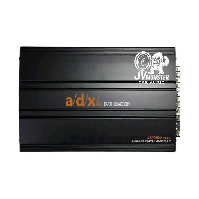 Warungresi819 - ADX Power Amplifier EARTHQUAKE 609 45000W 4 Channel Mosfet Bass Jedag-jedug & Treble