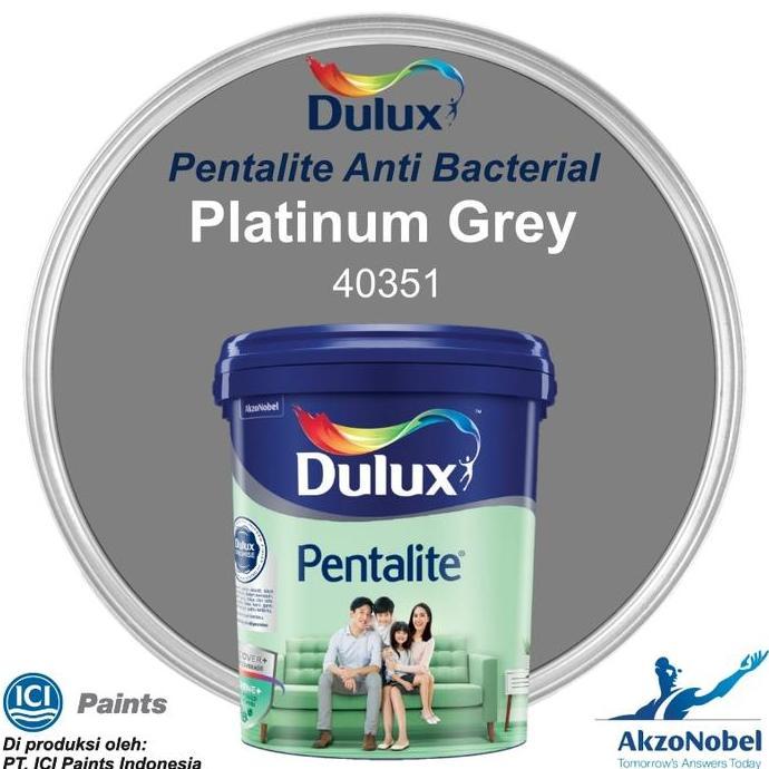 CAT DULUX PENTALITE 2.5 LT - PLATINUM GREY 40351