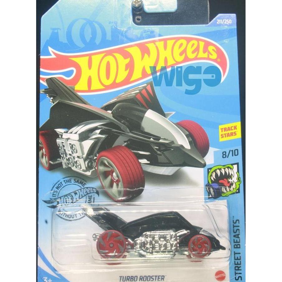 Hot Wheels Turbo Rooster hitam lot N 2020 Hotwheels Diecast