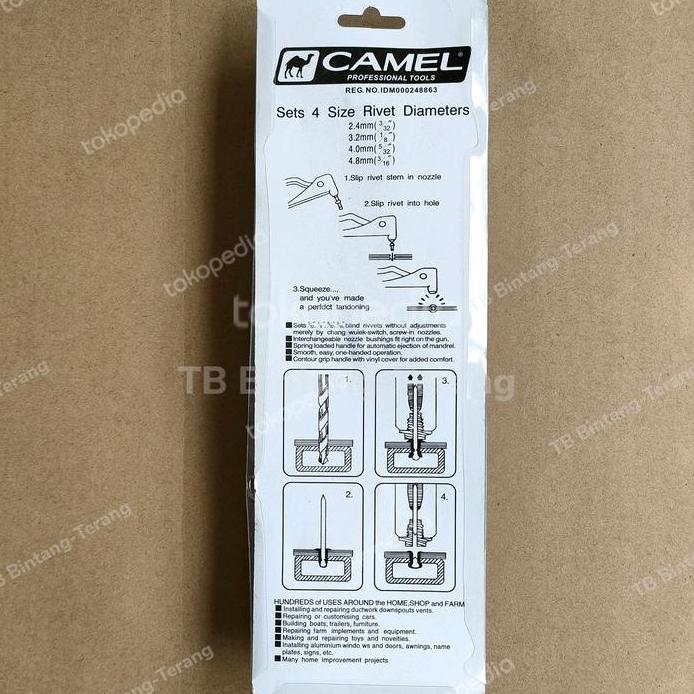 Ready TANG ALAT TEMBAK RIVET RIPET ALUMINIUM