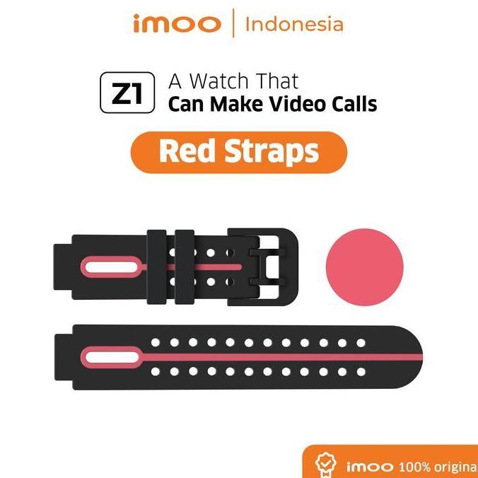 imoo Strap Z1 (Bisa untuk Y1 Z6 Z7) Original Tali Jam Tangan Smartwatch Rubber