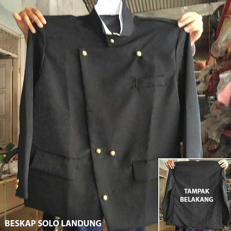 Best Seller Beskap Jawa Among Hitam Warna Lengkap  - Baju Adat Koko Jas Pria Jawa Beskap Jogja Solo 