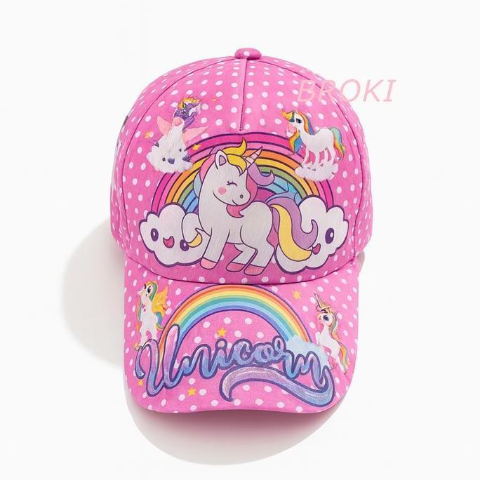 2 - 10 Tahun Topi Anak Perempuan motif KUDA PONI