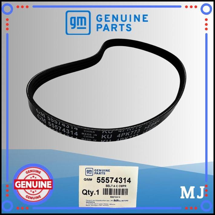 DISKON FAN BELT AC CHEVROLET SPIN DIESEL 1.3 1300 CC 55574314 4PK773 ORIGINAL GM 