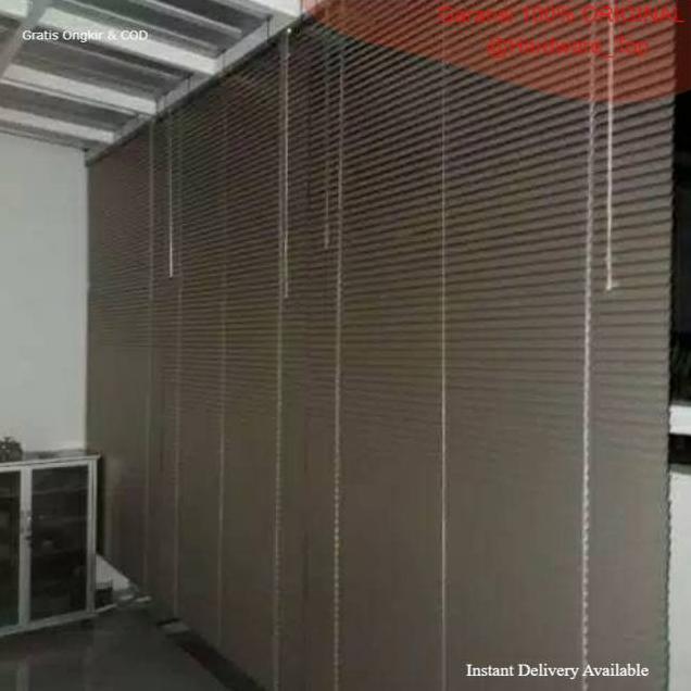120X220Cm Tirai Gulung Aluminium / Kerey Aluminium/ Gorden / Tirai / Venetian Blinds