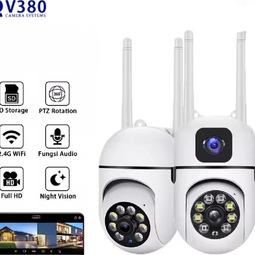 Cctv Single Lens Dual Lens Ip Camera Wifi Cctv V380 Pro