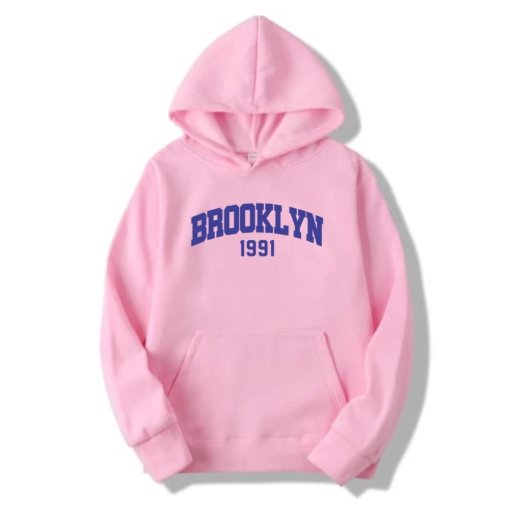 CUCI GUDANG Jumper hoodie BROOKLYN 1991 || BROOKLYN 1991 Sweater Hoodie ( Pria & Wanita )