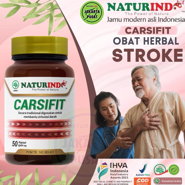Obat Herbal  Carsifit Pasca Stroke Pencegahan Stroke Carsifit Naturindo