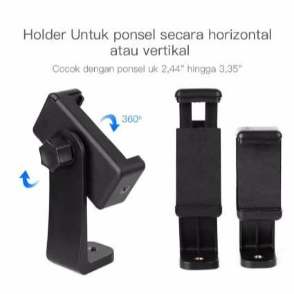 BIG PROMO HOLDER Tripod PUTAR ROTASI 360 HOLDER U / HOLDER TRIPOD MOUNT PORTRAIT LANDSCAPE HOLDER HP