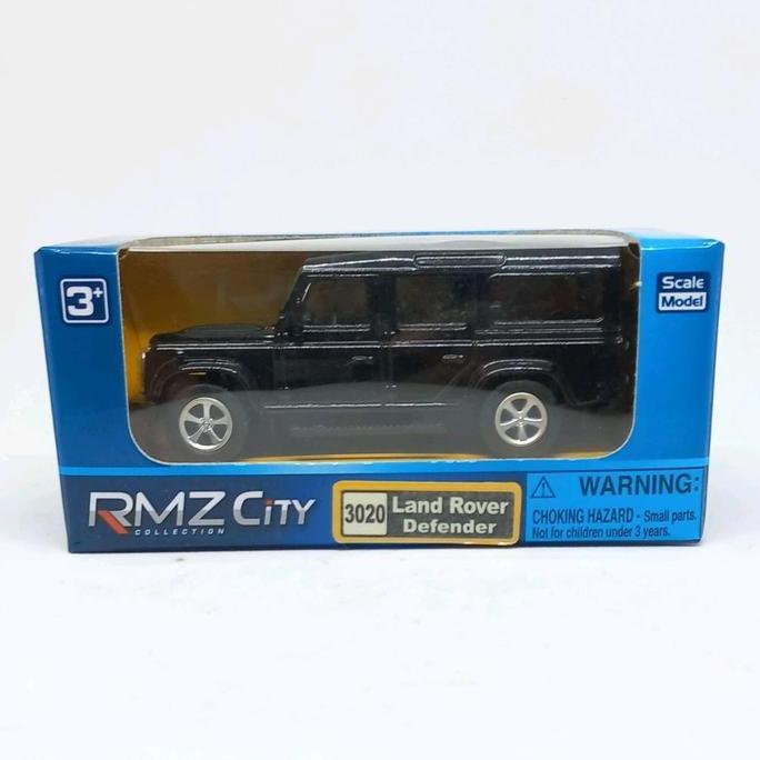 RMZ CITY LAND ROVER DEFENDER 110 HITAM DIECAST 1:64 (S)