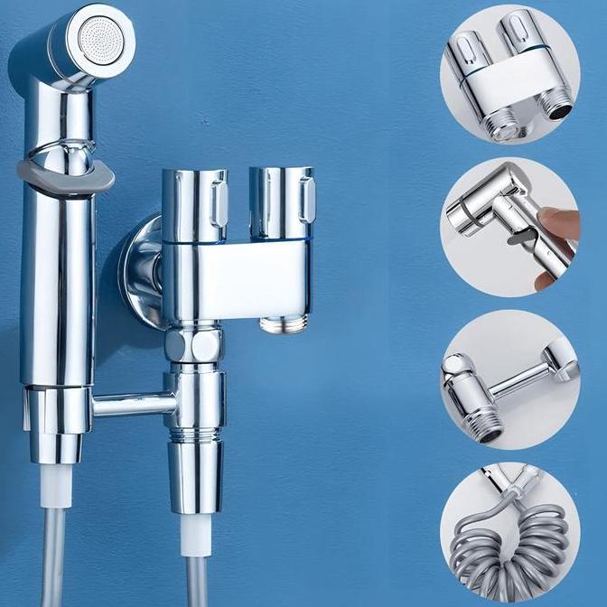 WOKI - SUS304 Tahan Karat 1 Set Jet Shower Closet Jet Shower Kamar Mandi  Kran Jet Shower Closet Sho