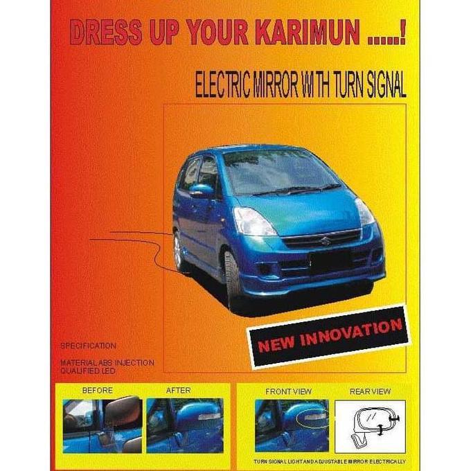 Ready Spion Elektrik Suzuki Estilo Assy/Spion Electric Karimun Estilo Set