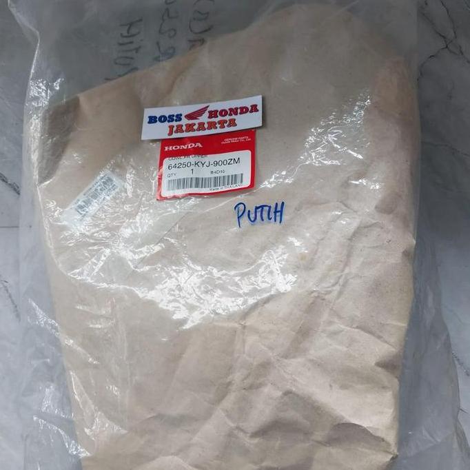 Ready SPAREPART CBR 250 R CBU : 64250-KYJ-900ZM COVER BATOK LAMPU DEPAN PUTIH CBR 250 R CBU / COVER 