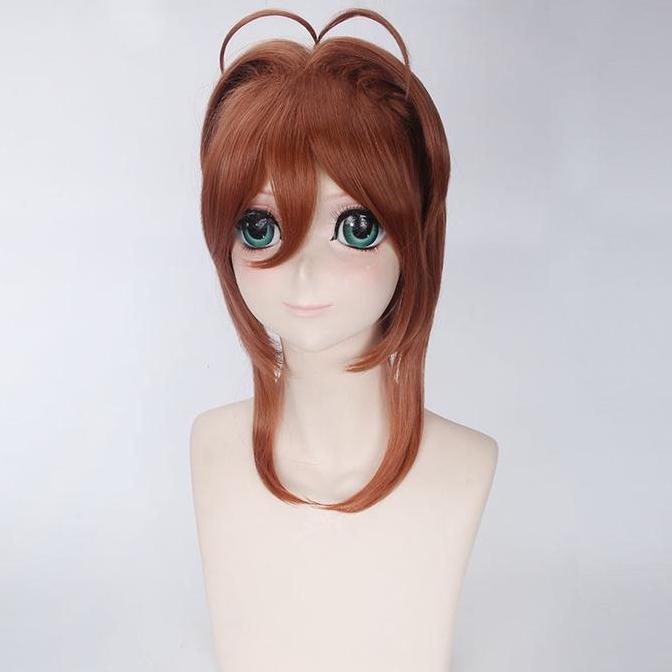 Ready  LOL-104 wig daily lolita rambut palsu cosplay cardcaptor sakura