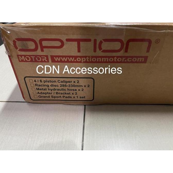 Ready Caliper Big Brake Kit Mobil Racing/Kaliper Disc Brake Sport Option