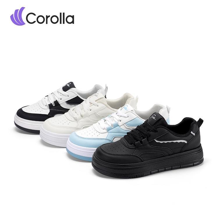 TERBARU COROLLA LVY SEPATU WANITA KETS SNEAKERS SPORT SHOES RINGAN EMPUK PUTIH