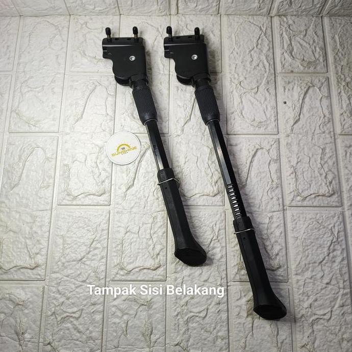 Jagang Samping STRUMMER Sepeda MTB 26 27.5 29 Roadbike 700c Standar Parkir Adjustable Baut 2 Lubang 