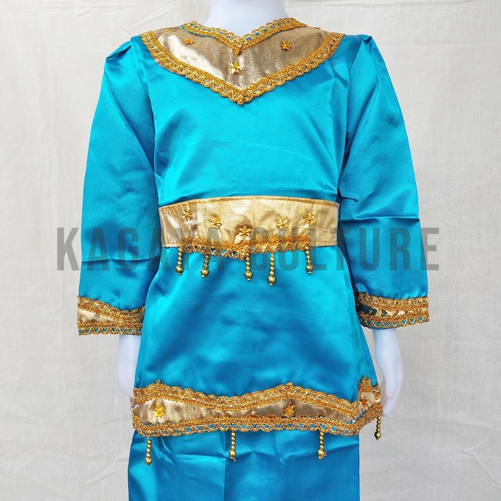 Free Ongkir Baju Adat Minang Anak Perempuan - Baju Tari Adat Minang Anak Perempuan - Baju Karnaval A