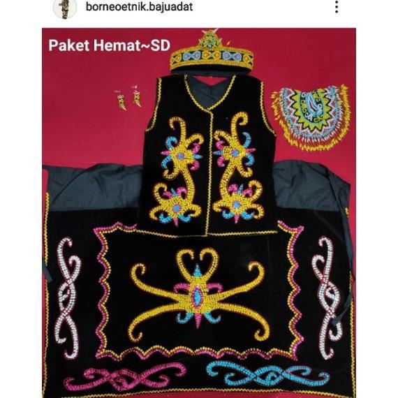Diskon 1 Set Kostum Dayak Anak Kecil Cewek Perempuan Anak Anak Kostum Dayak Baju Adat Dayak Orang Ul