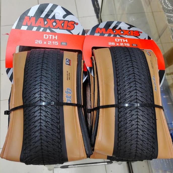 Ban Luar Maxxis Dth 26 X 2.15 2.30 Maxxis Dth Tanwall Kevlar 26 X 215 230 Harga Satuan Kemasan Baru