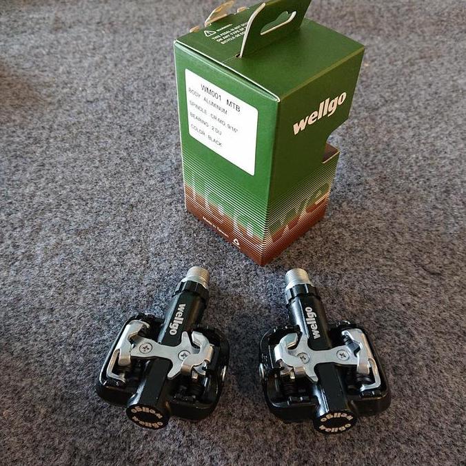 Ready Pedal Sepeda MTB CLEAT WELLGO WM001 BEARING