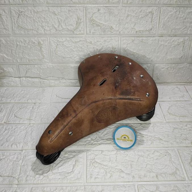 Ready Sadel Kulit GAZELLE Pir Gelung Gandul Sepeda Onthel Ontel Kebo Onta 28