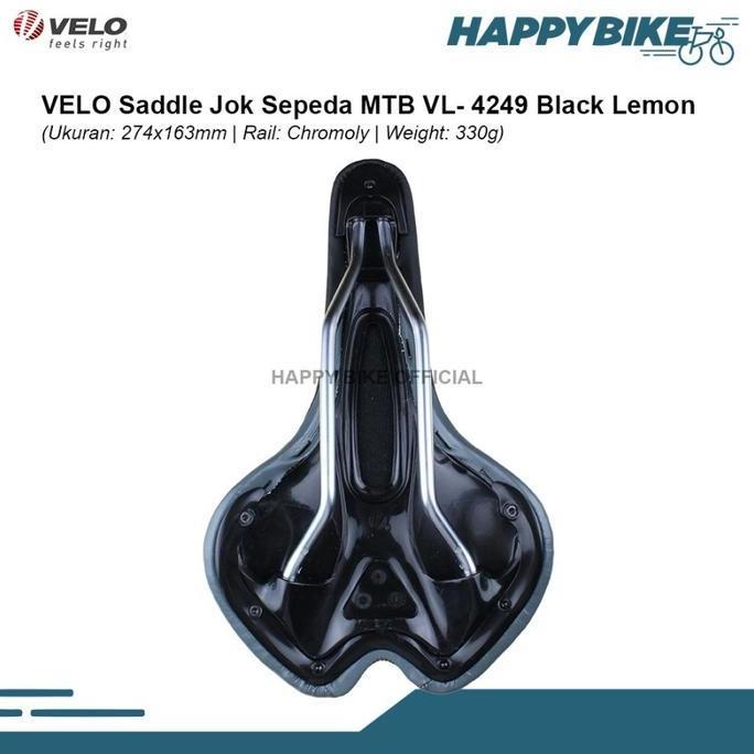 Velo Sadel Jok Dudukan Sepeda 4249 Bicycle Saddle Mtb Roadbike