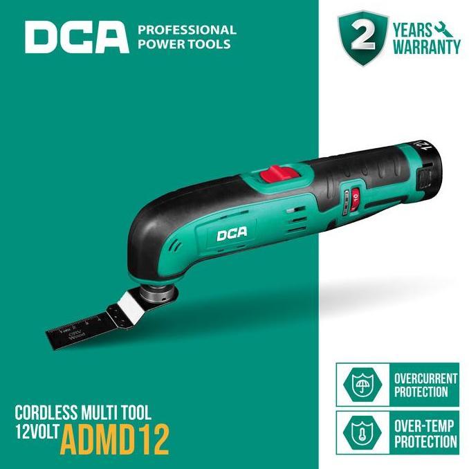 Dca Cordless Multi Tool / Alat Multi Baterai 12Volt Admd12