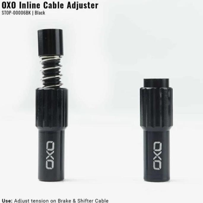 Ready Inline Cable Adjuster Stopper OXO Setelan Kabel Shifter RD FD Rem Brifter Sepeda Balap Roadbik